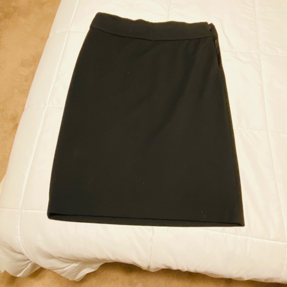 Premise Black Pencil Skirt Knee-Length Work